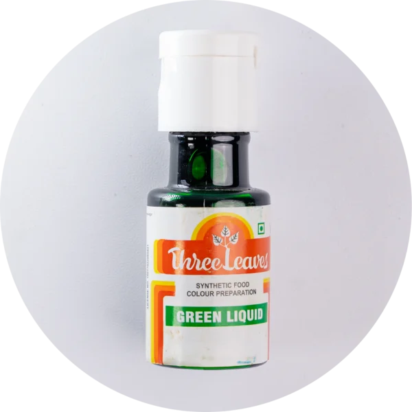 Three Leaves Green Liquid Food Colouring