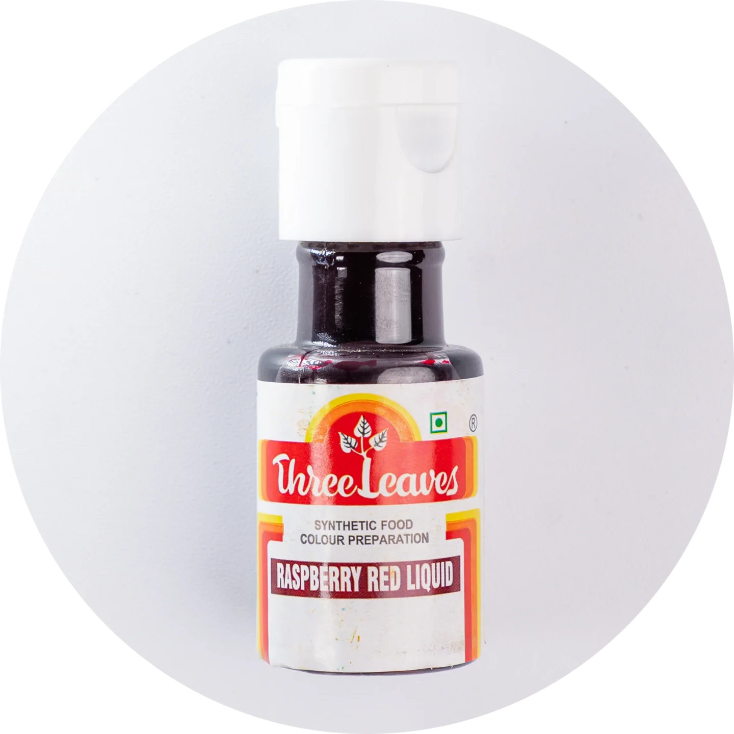 Three Leaves Rasberry Red Liquid Food Colouring