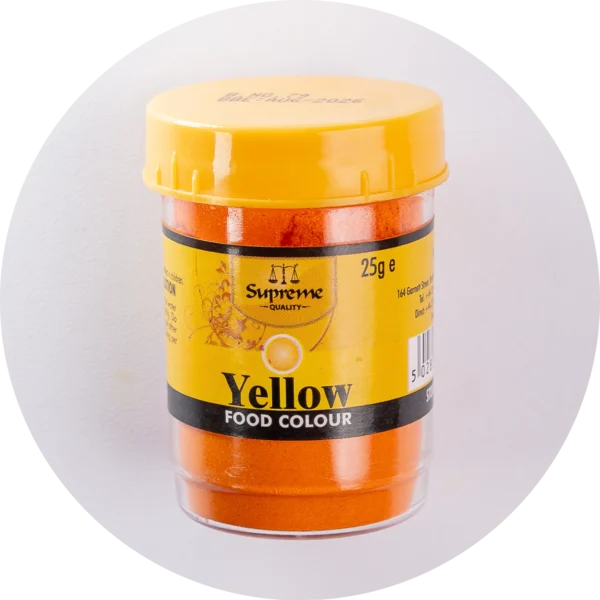 Yellow Food Colour Powder