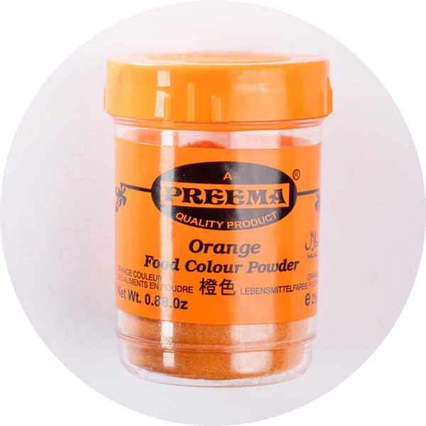Orange Food Colour Powder