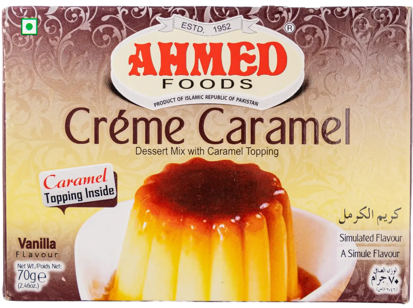 Creme Caramel (Desert Mix with Caramel Topping)
