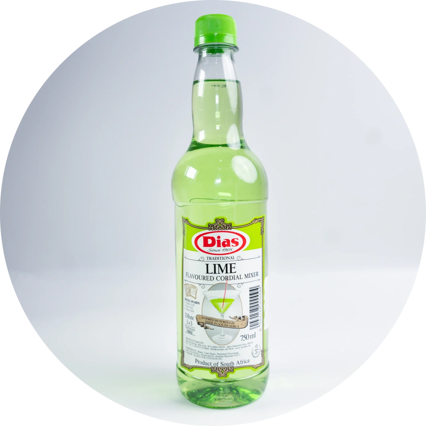 Dias Lime Cordial Mix