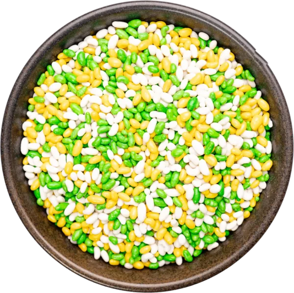 Fennel Seeds (Green, white, yellow) - (Sugar Coated)