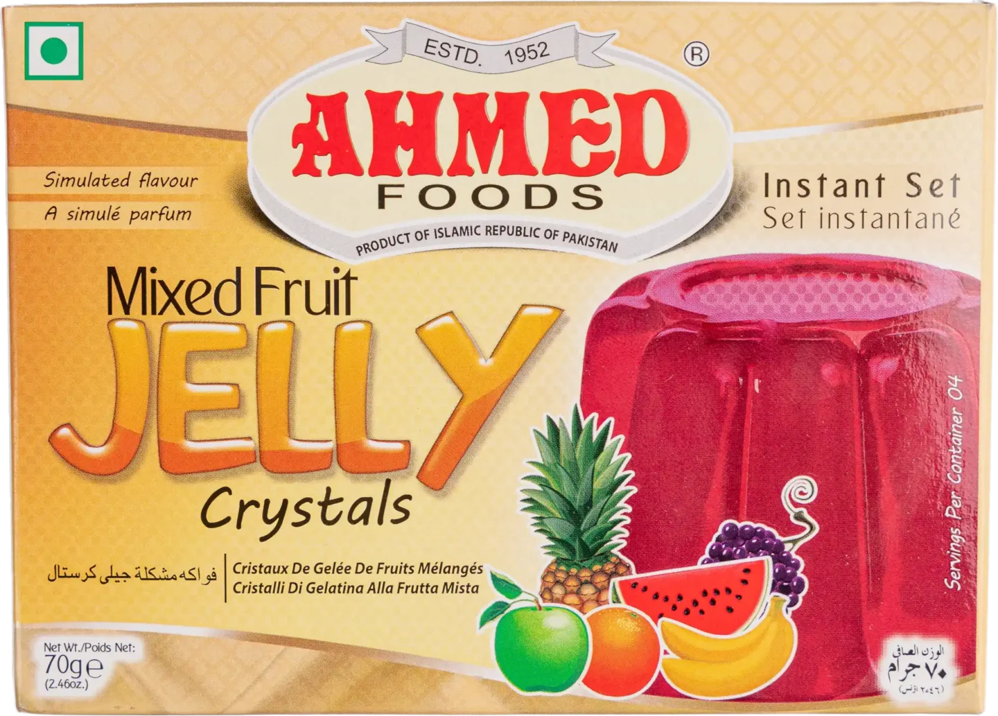 Mixed Fruit Jelly Crystals