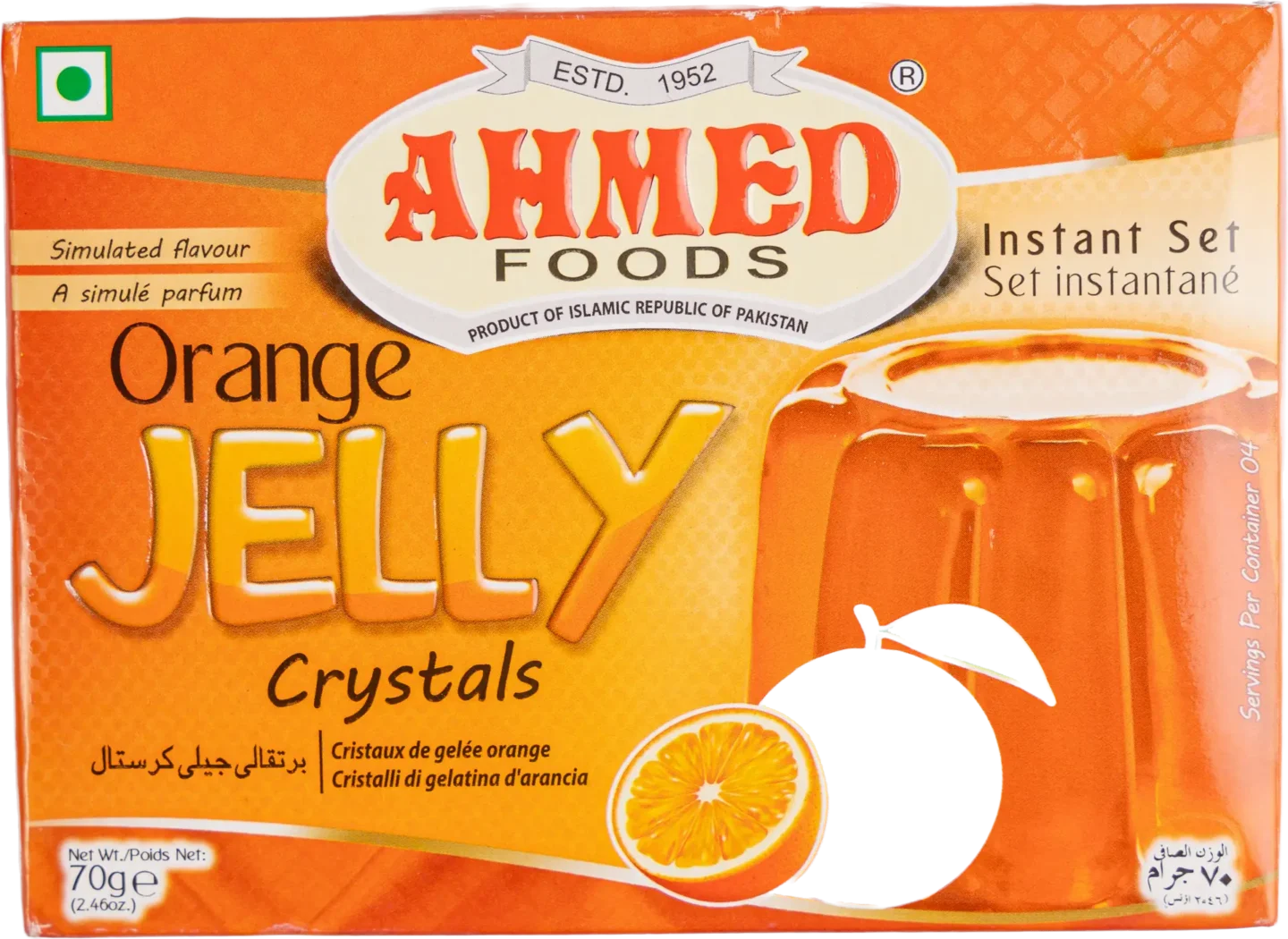 Orange Jelly Crystals