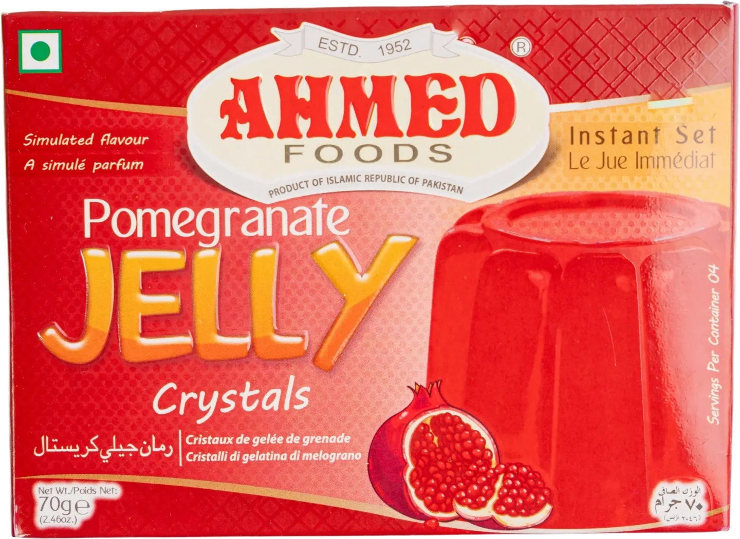 Pomegranate Jelly Crystals